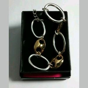 LOOK LIKE NEW YORK BRACELET AVON SILVER/GOLD TONES
